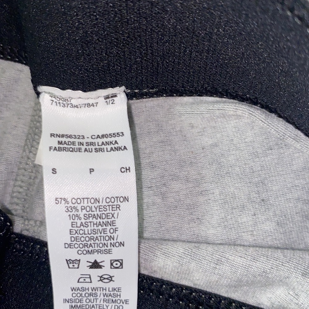 Nike Gray Capri Leggings Size Small Cotton Blend - Picture 5 of 14